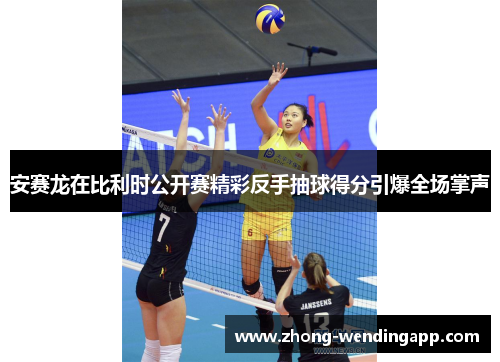 安赛龙在比利时公开赛精彩反手抽球得分引爆全场掌声