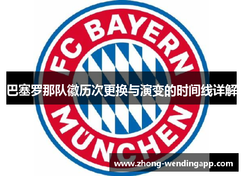 巴塞罗那队徽历次更换与演变的时间线详解 巴塞罗那队徽历次更换与演变的时间线详解