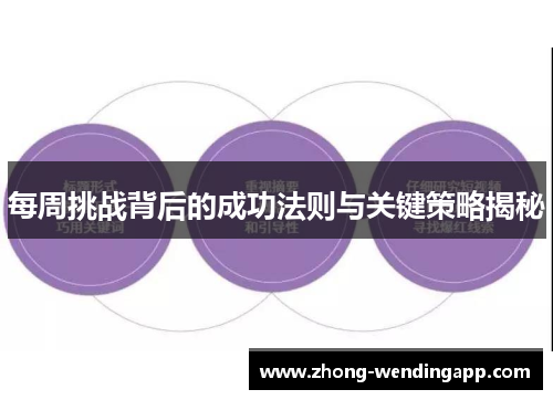 每周挑战背后的成功法则与关键策略揭秘