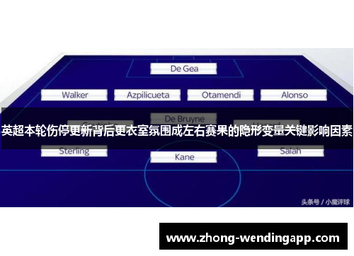 英超本轮伤停更新背后更衣室氛围成左右赛果的隐形变量关键影响因素